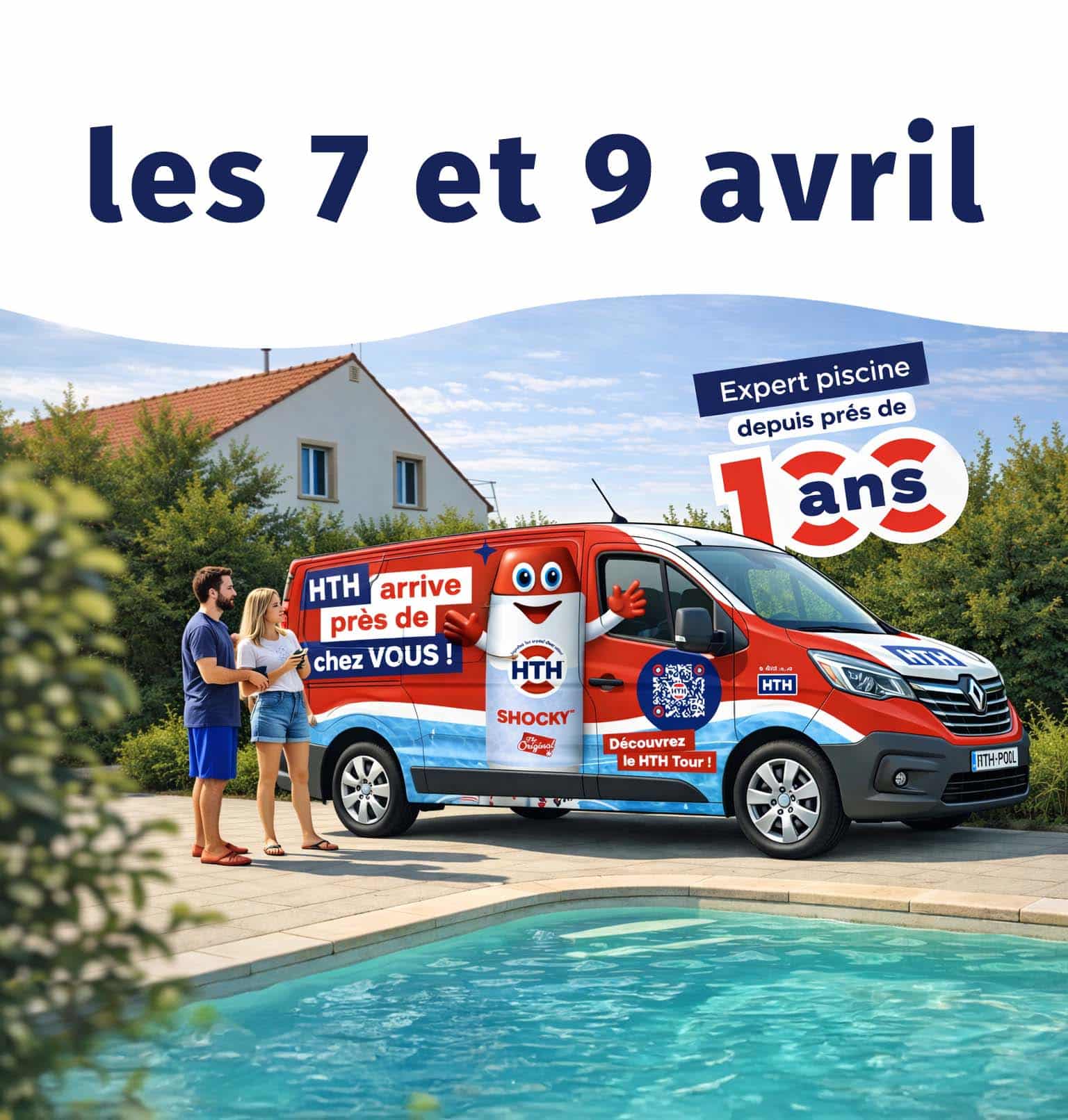 je suis disponible les 7 et 9 avril