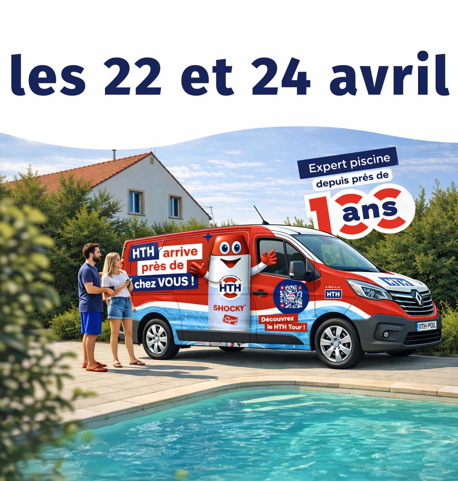 je suis disponible les 22 et 24 avril