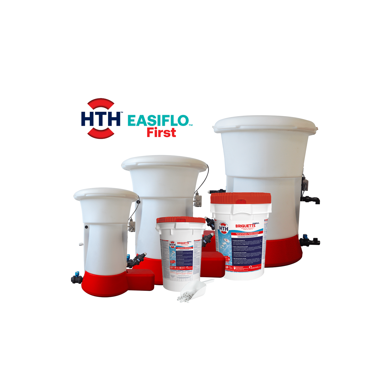 Gamme de doseurs HTH Easiflo